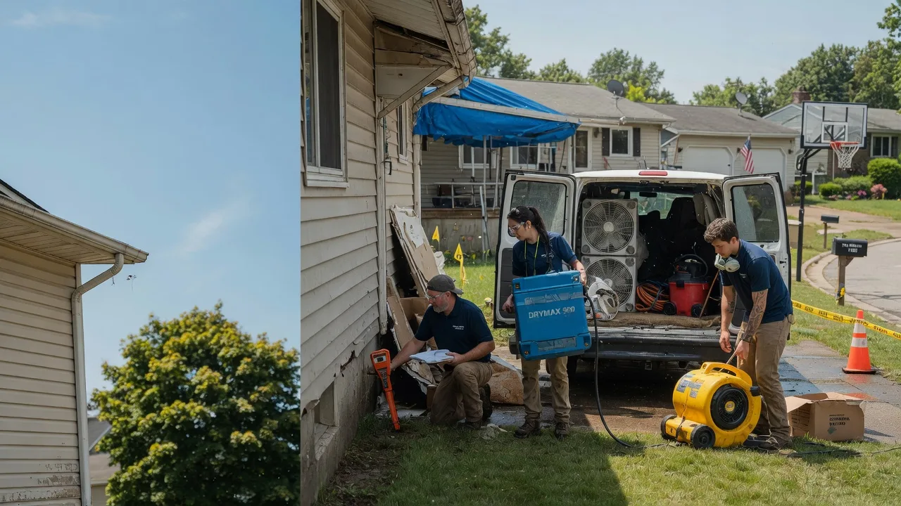 Ceiling Leak Cleanup in Spring Grove, IL near me