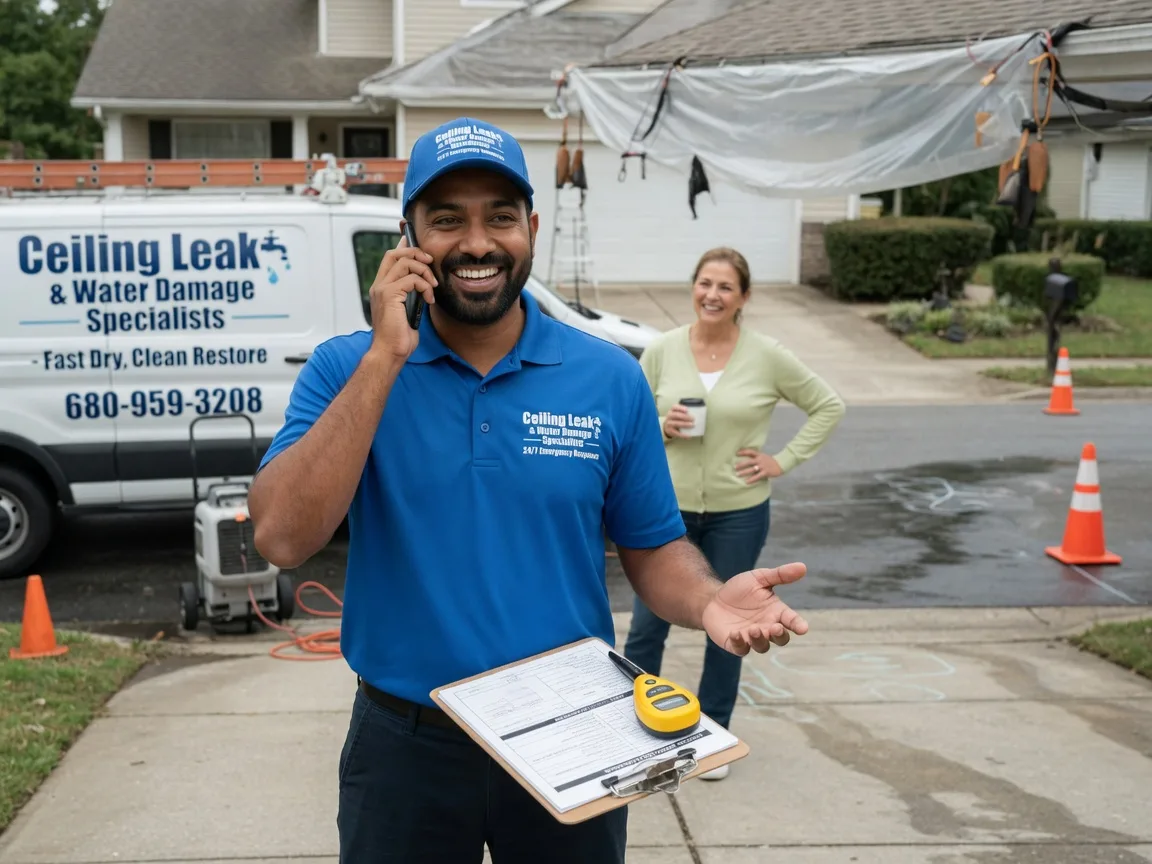 Ceiling Leak Cleanup Spring Grove, IL FAQs